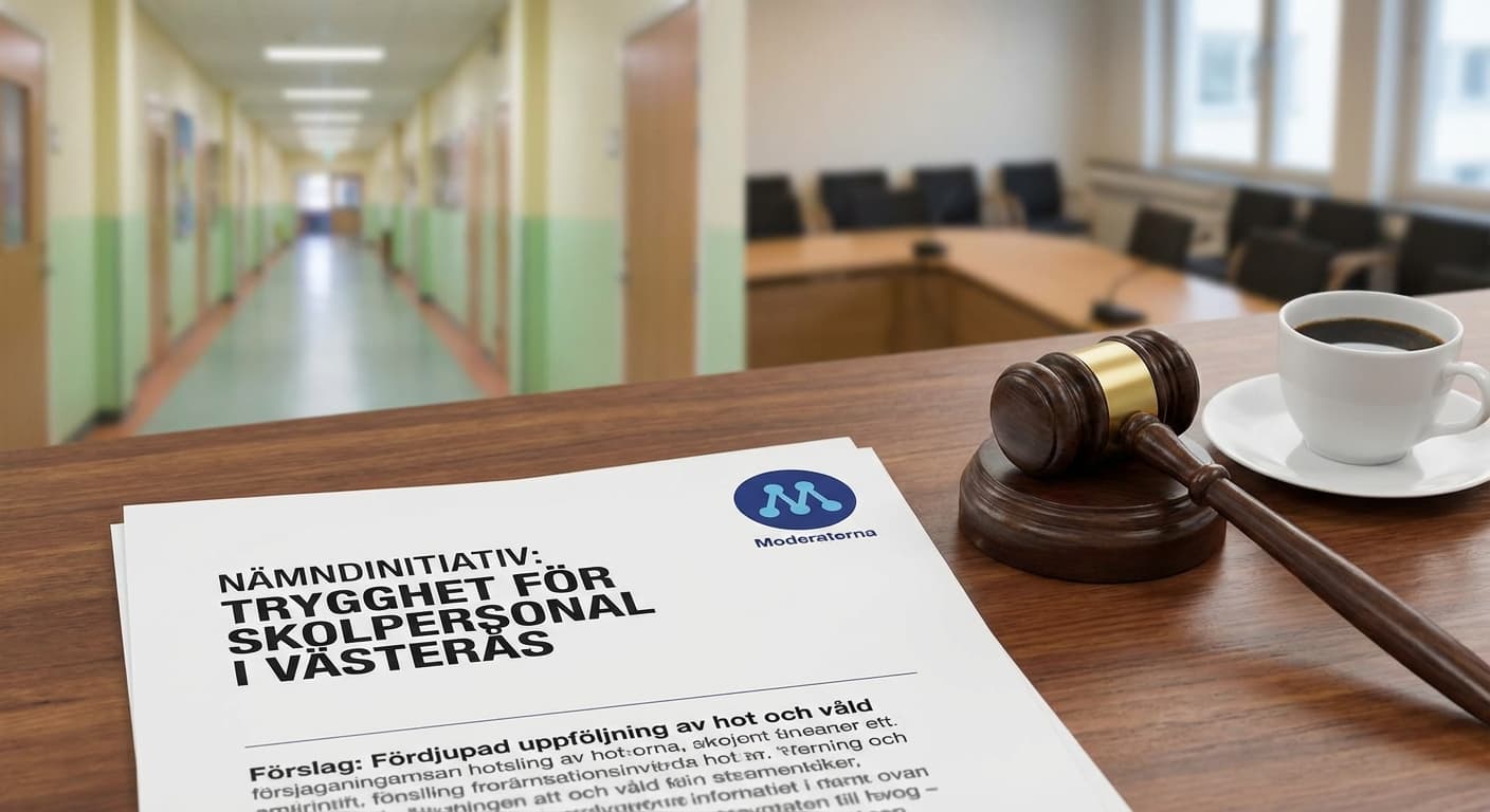 Nämndinitiativ om att följa upp hot och våld mot skolpersonal