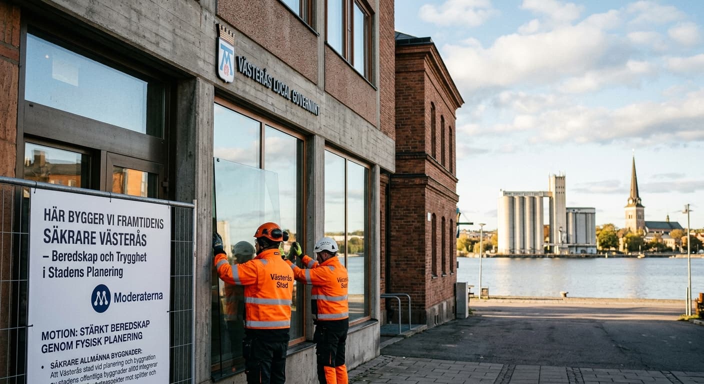 Motion om att planera offentliga byggnader för skydd vid kris och krig