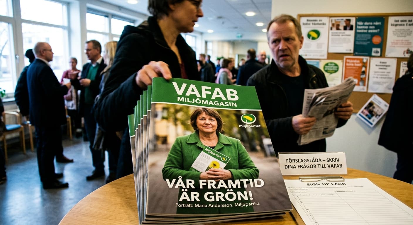 Interpellation om politisk propaganda i Vafabs magasin